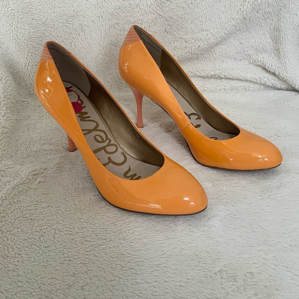 { Sam Edelman Pumps } Orange Camdyn Orange Heels